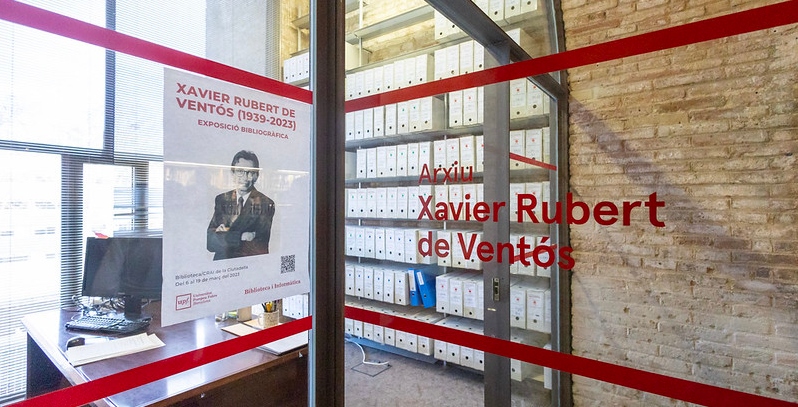 L'arxiu del filòsof Xavier Rubert de Ventós ja és consultable pels investigadors, a la Biblioteca/CRAI de la Ciutadella